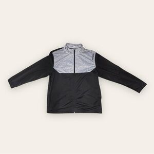 AND1 Black and Gray Full-Zip Jacket Size XL